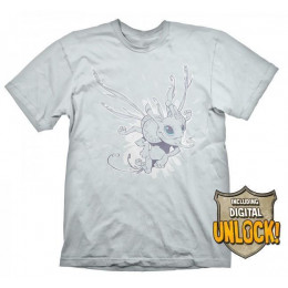 Coperta DOTA 2 PUCK MEN TSHIRT L + INGAME CODE