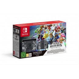Coperta NINTENDO SWITCH CONSOLE & SUPER SMASH ULTIMATE BUNDLE - GDG