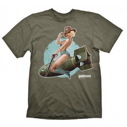 Coperta WOLFENSTEIN PINUP TSHIRT S