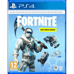 Coperta FORTNITE DEEP FREEZE BUNDLE - PS4