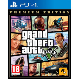 Coperta GRAND THEFT AUTO 5 PREMIUM EDITION - PS4