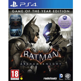 Coperta BATMAN ARKHAM KNIGHT GOTY STEELBOOK EDITION - PS4