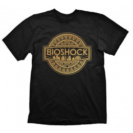 Coperta BIOSHOCK INFINITE GOLDEN LOGO TSHIRT L