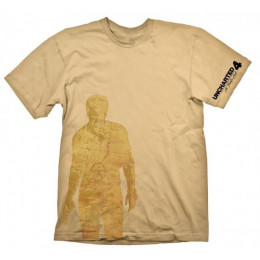 Coperta UNCHARTED 4 NATHAN DRAKE MAP TSHIRT XXL