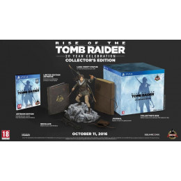 Coperta RISE OF THE TOMB RAIDER 20 YEAR CELEBRATION COLLECTORS EDITION - PS4