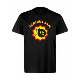 Coperta SERIOUS SAM LOGO TSHIRT S