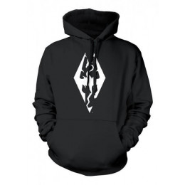Coperta SKYRIM DRAGON SYMBOL HOODIE S
