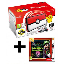 Coperta NINTENDO NEW 2DS XL CONSOLE POKEBALL EDITION + LUIGIS MANSION 2 - GDG