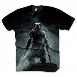 Coperta SKYRIM DRAGONBORN TSHIRT L