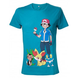 Coperta POKEMON ASH KETCHUM TSHIRT L