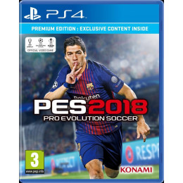 Coperta PRO EVOLUTION SOCCER 2018 PREMIUM EDITION - PS4