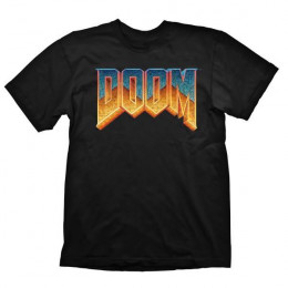 Coperta DOOM LOGO TSHIRT S