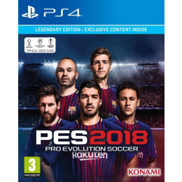 Coperta PRO EVOLUTION SOCCER 2018 LEGENDARY EDITION - PS4