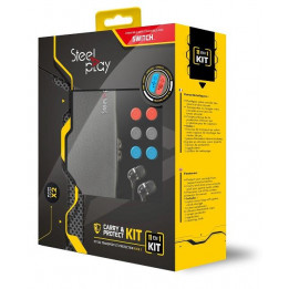 Coperta STEELPLAY - 11 IN 1 CARRY & PROTECT KIT +2 FREE JOYPAD CASES (SWITCH)