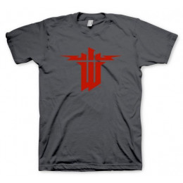Coperta WOLFENSTEIN LOGO TSHIRT S