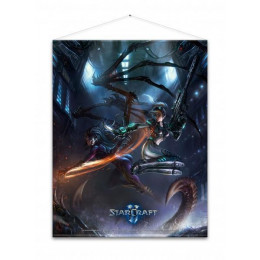Coperta STARCRAFT KERRIGAN AND NOVA WALLSCROLL