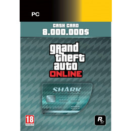 Coperta GRAND THEFT AUTO V MEGALODON CARD (SOCIAL CLUB CODE)