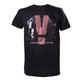 Coperta METAL GEAR SOLID 5 THE PHANTOM PAIN BLACK TSHIRT L