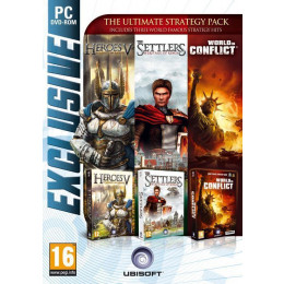 Coperta SETTLERS 5 & HEROES 5 & WORLD IN CONFLICT - PC
