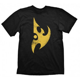 Coperta STARCRAFT 2 PROTOSS LOGO YELLOW VINTAGE TSHIRT XL