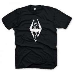 Coperta SKYRIM DRAGON SYMBOL TSHIRT L