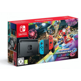 Coperta NINTENDO SWITCH CONSOLE & MARIO KART 8 DELUXE BUNDLE - GDG