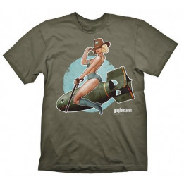 Coperta WOLFENSTEIN PINUP TSHIRT XL