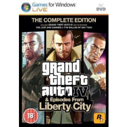 Coperta GRAND THEFT AUTO 4 COMPLETE EDITION - PC