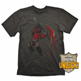 Coperta DOTA 2 AXE TSHIRT S + INGAME CODE