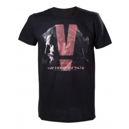 Coperta METAL GEAR SOLID 5 THE PHANTOM PAIN BLACK TSHIRT XL