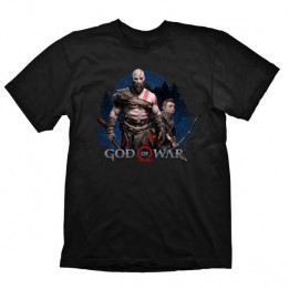 Coperta GOD OF WAR KRATOS & ATREUS TSHIRT M