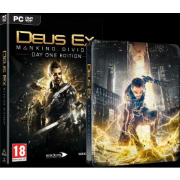 Coperta DEUS EX MANKIND DIVIDED STEELBOOK EDITION - PC