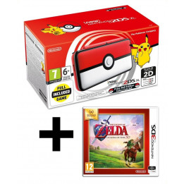 Coperta NINTENDO NEW 2DS XL CONSOLE POKEBALL EDITION + ZELDA OCARINA - GDG