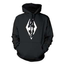 Coperta SKYRIM DRAGON SYMBOL HOODIE S