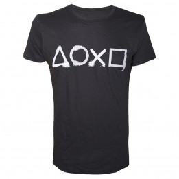 Coperta PLAYSTATION BUTTONS TSHIRT L