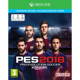 Coperta PRO EVOLUTION SOCCER 2018 LEGENDARY EDITION - XBOX ONE
