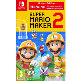 Coperta SUPER MARIO MAKER 2 + NSO + STYLUS - SW