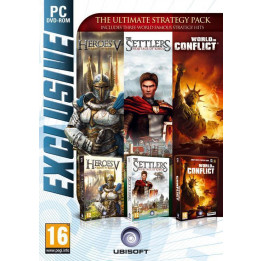 Coperta SETTLERS 5 & HEROES 5 & WORLD IN CONFLICT - PC