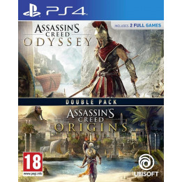 Coperta COMPILATION ASSASSINS CREED ODYSSEY & ASSASSINS CREED ORIGINS - PS4
