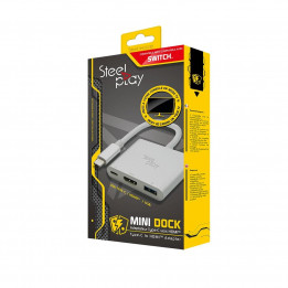 Coperta STEELPLAY - MINI DOCK - USB-C/HDMI ADAPTER (SWITCH)