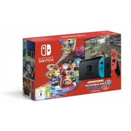 Coperta NINTENDO SWITCH CONSOLE (WITH NEON RED & NEON BLUE JOY-CONS) HAD & MARIO KART 8 DELUXE - GDG